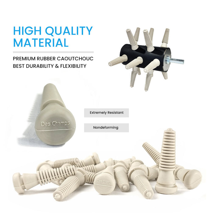 Natural Rubber Gamebird Plucking Finger ProB