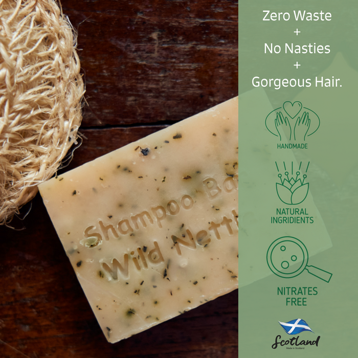 Wild Nettle Natural Shampoo Bar