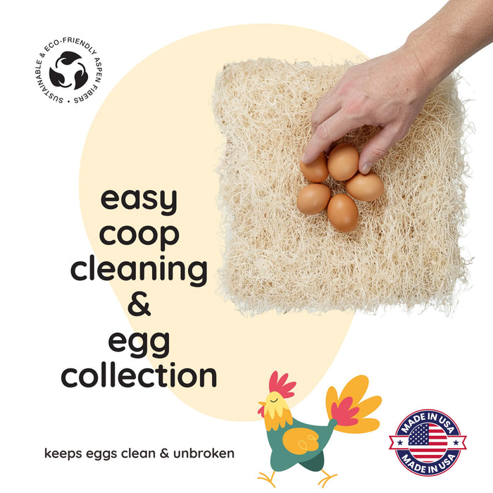 Hatching Time Premium Nesting Pads for Poultry