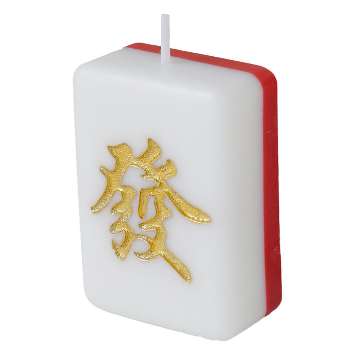 Lucky Mahjong Tile Candles