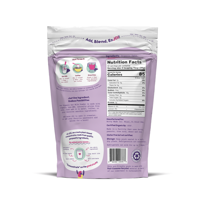 Organic Oat Milk Powder 2-Pack