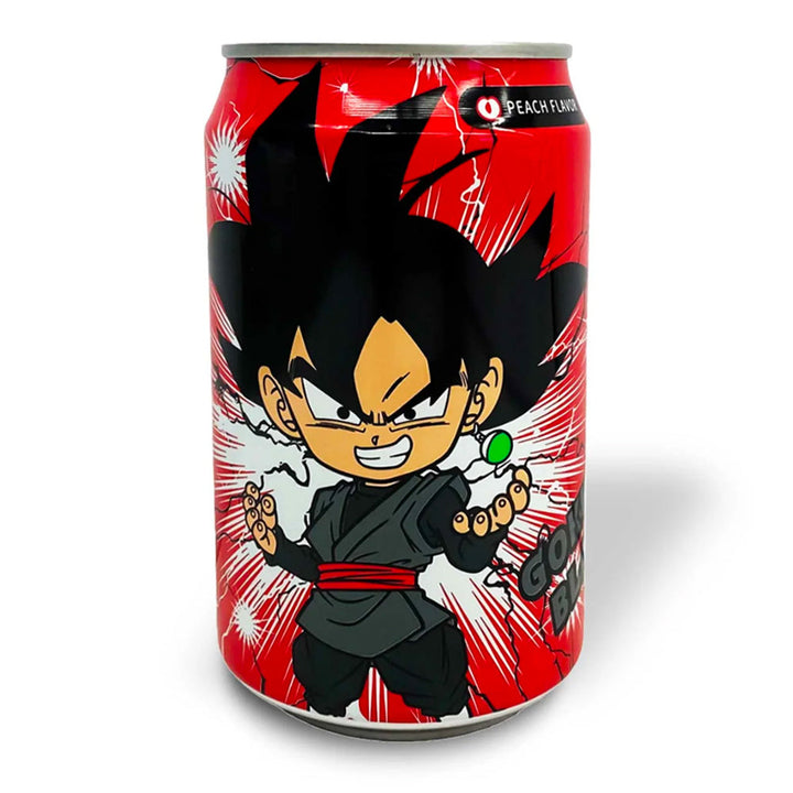 Ocean Bomb Dragon Ball Z Black Goku Sparkling Water Peach Flavor