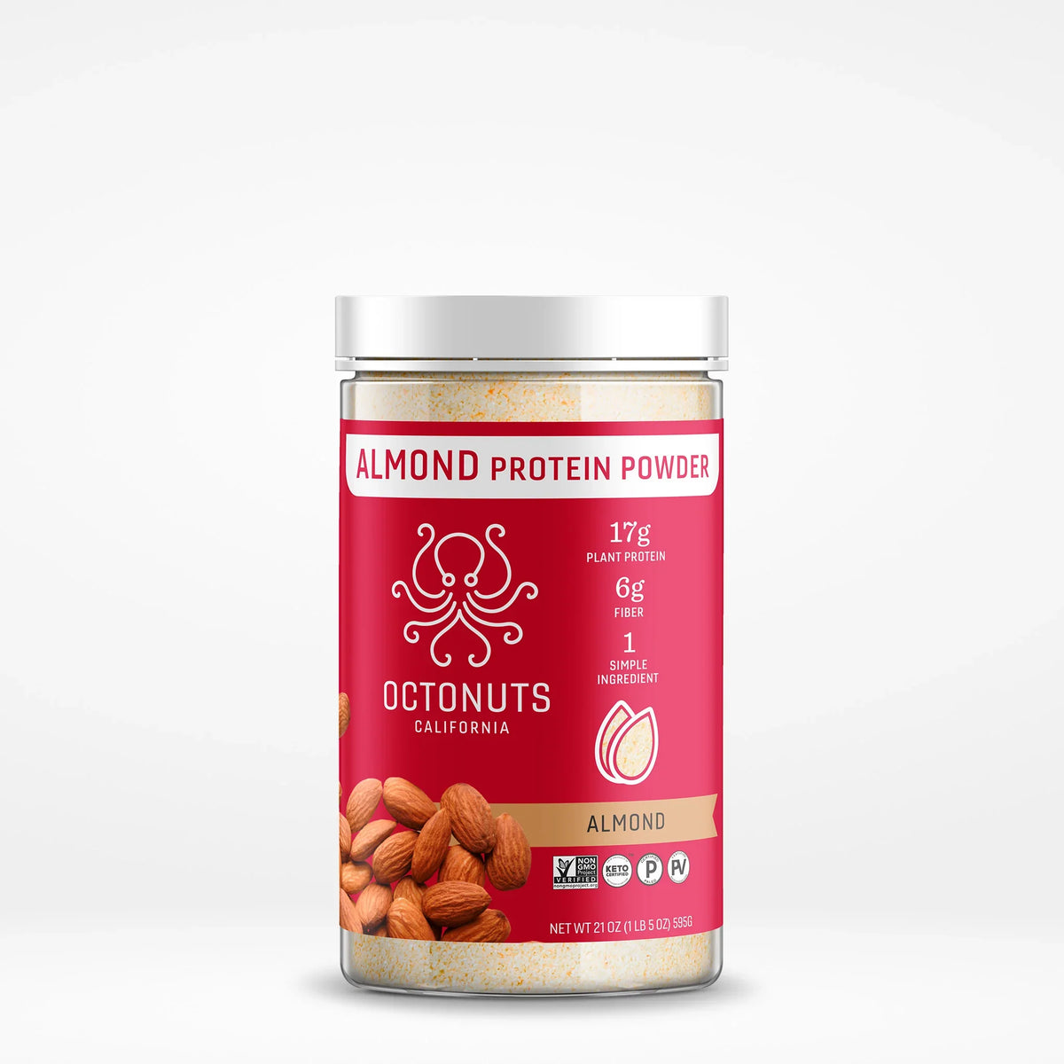 Octonuts Almond Protein Powder, 21oz (Pack of 8) — Specialty Food Source