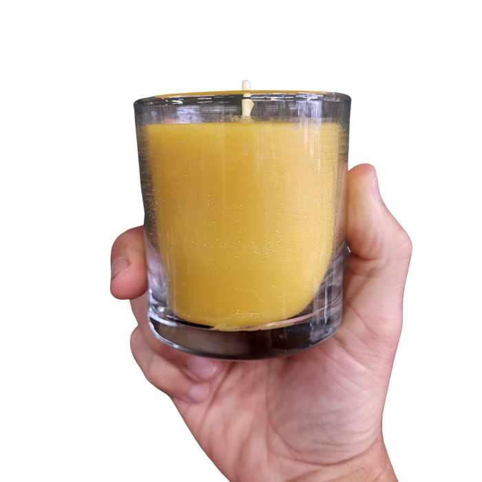 Old Fashioned Glass Candle