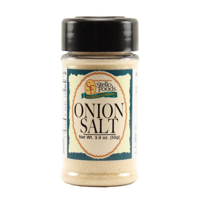Stello Foods Spices - Onion Salt 3.7 oz