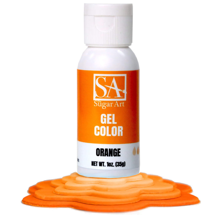 Orange Gel Food Color