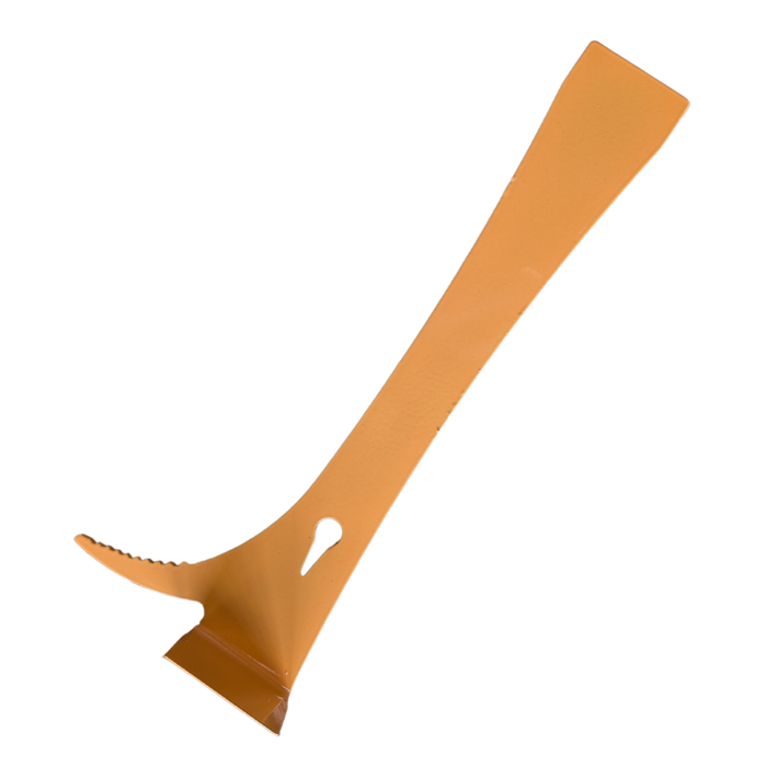 Orange KW Small Steel Hive Tool With Hook