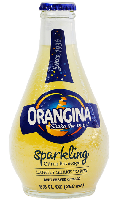 Orangina Sparkling Citrus Soft Drink - 8.5oz Bottles (Pack of 12)