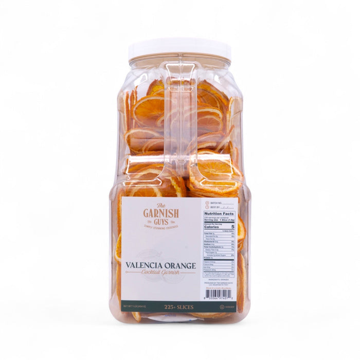 Valencia Orange Dehydrated Cocktail Garnish