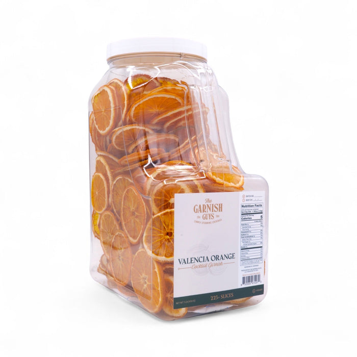 Valencia Orange Dehydrated Cocktail Garnish