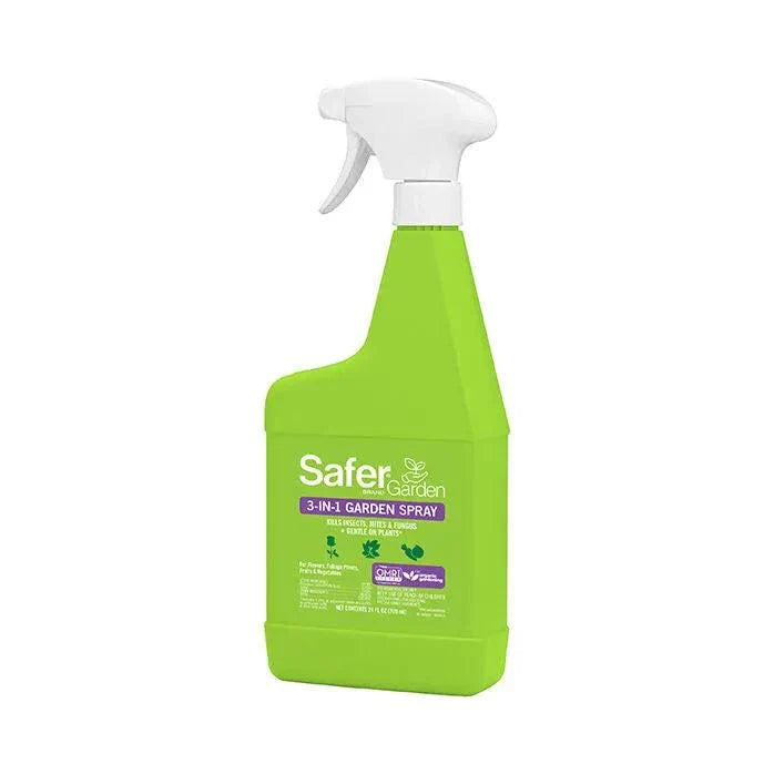 Safer 3-In-1 Garden Spray (24 oz)