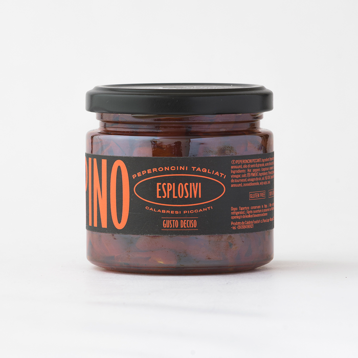 Famiglia Crispino Explosive Calabrian Hot Chili Peppers — Fiery Italian Peperoncini