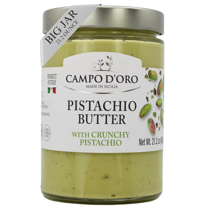 Campo D'Oro, Crunchy Pistachio Butter Cream, 21.2oz