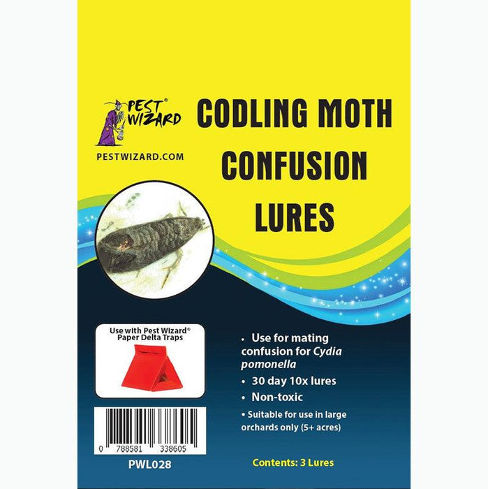 Pest Wizard Codling Moth 10X Confusion Lure 3-Pack