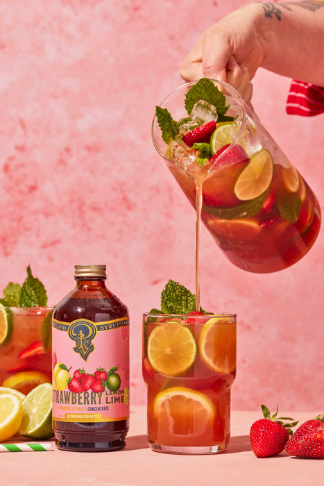 Strawberry Lemon-Lime Syrup