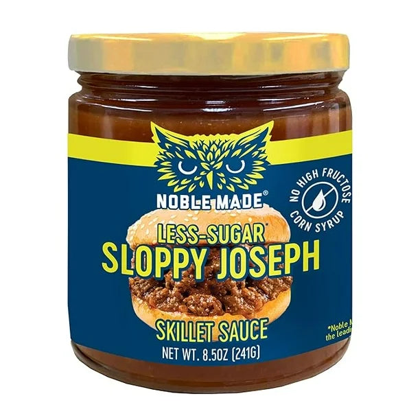 Noble Made Sloppy Joe Sauce, 8.9 oz (Pack of 6) - Gluten-Free Dinner