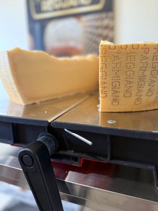 Commercial Cheese Slicer for Hard Cheese Wheels