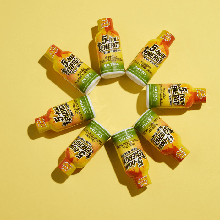 24 Pack 5-hour ENERGY Extra Strength Shots, Peach Mango Flavor Flavor, 1.93 Fl Oz