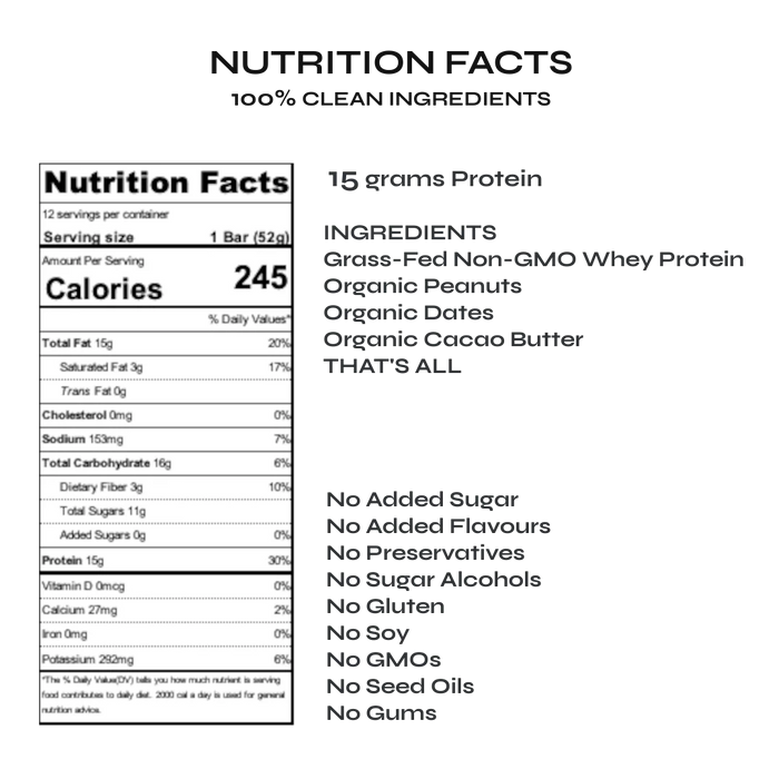 Peanut Protein Bar
