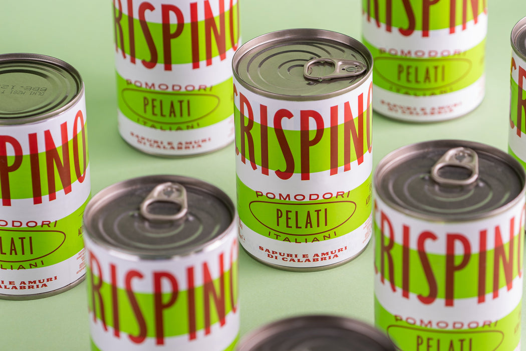 Famiglia Crispino Italian Whole Peeled Tomatoes — Calabrian Grown