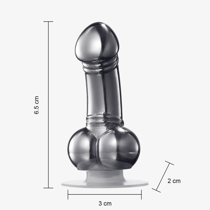 Unique Whiskey & Wine Chiller - Funny Liquor Ice Chilling Suction Cup, Beverage Cooler, Peni Shaped Gag Gift For Whiskey, Bourbon, Tequila, Vodka Lover, Reusable Stainless Steel - Just Freeze It!