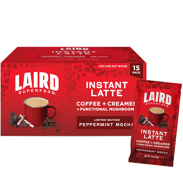 Peppermint Mocha Instant Latte with Adaptogens