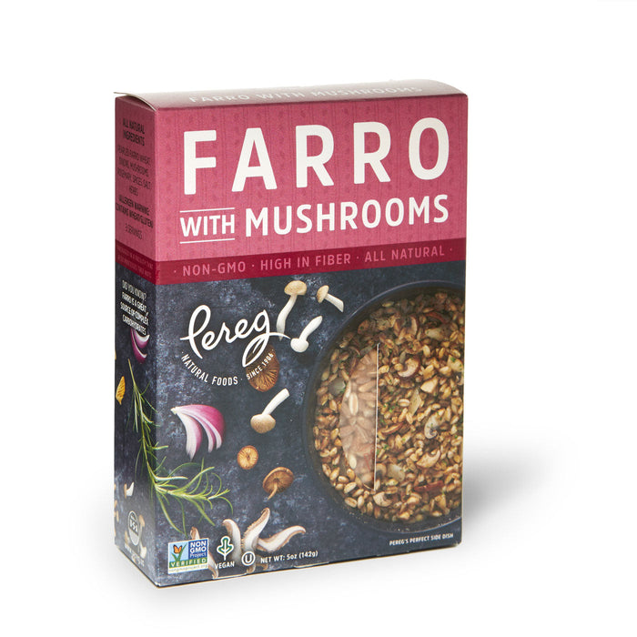 Farro -  Mushrooms