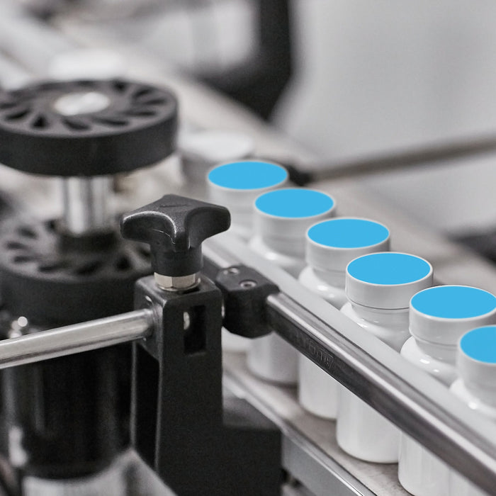 3/4" Removable Round Color-Code Sheeted Dot Pack (Standard): 1,200/Pack