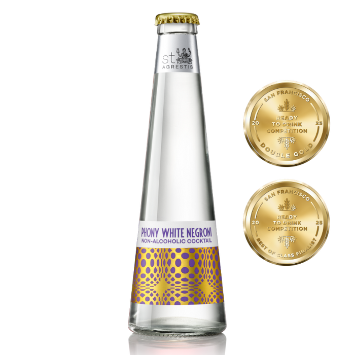 Non-Alcoholic Phony White Negroni.