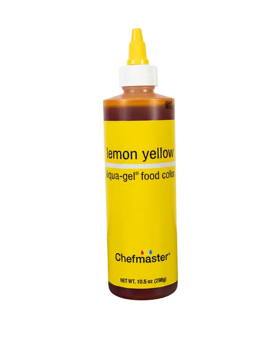 Chefmaster Lemon Yellow Gel Food Color Paste - 1/20 oz