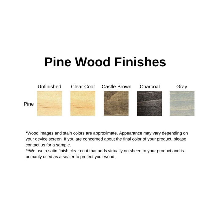 10 Column Pine Wine Rack Kit