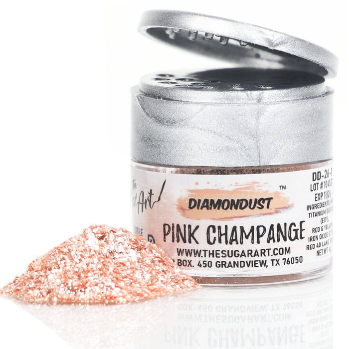 Pink Champagne Edible Glitter