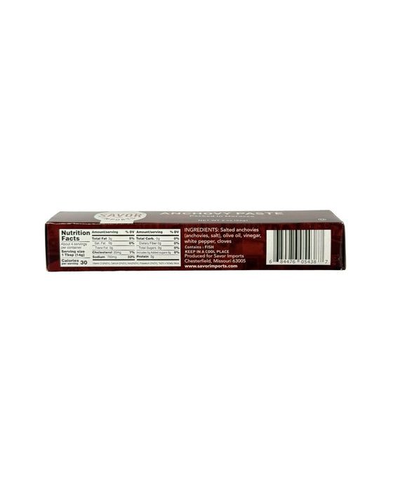 Savor Imports Anchovy Paste | 2 oz Tube | Rich Umami Flavor