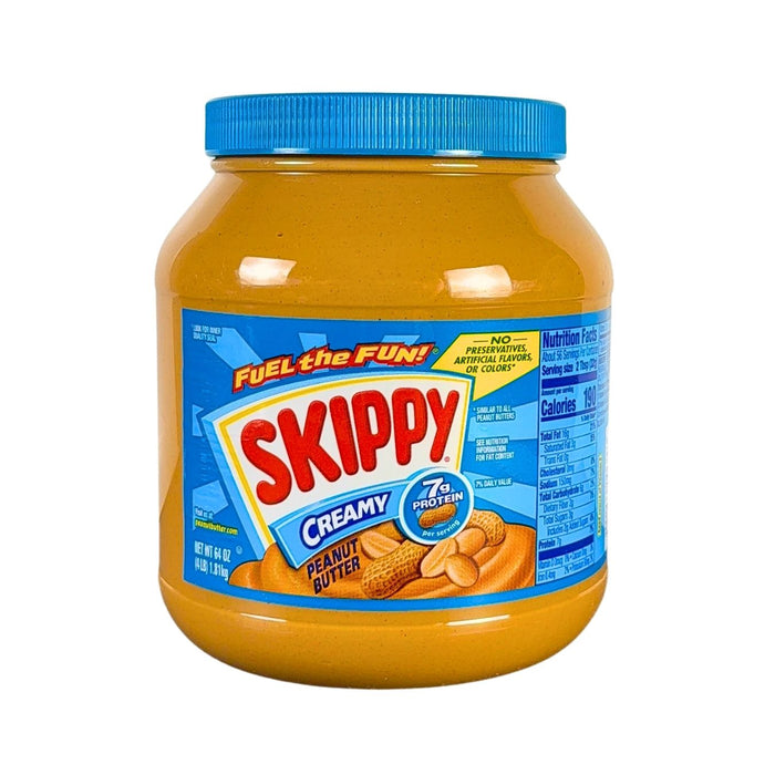 Skippy Creamy Peanut Butter – 4 lb Commercial Jar