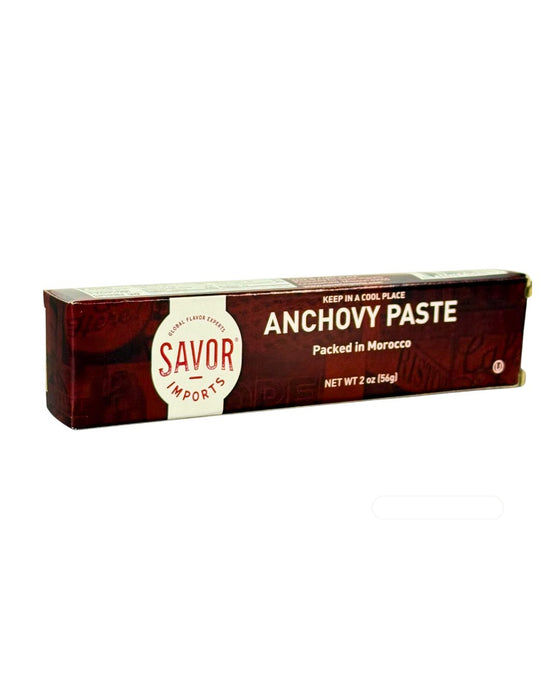 Savor Imports Anchovy Paste | 2 oz Tube | Rich Umami Flavor