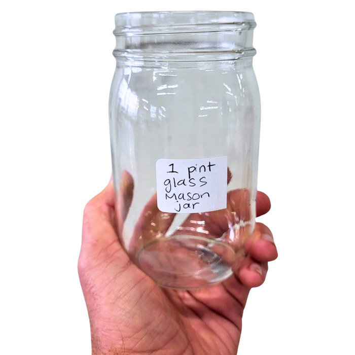 Pint Glass Mason Jar - 16 oz