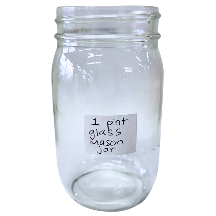 Pint Glass Mason Jar - 16 oz