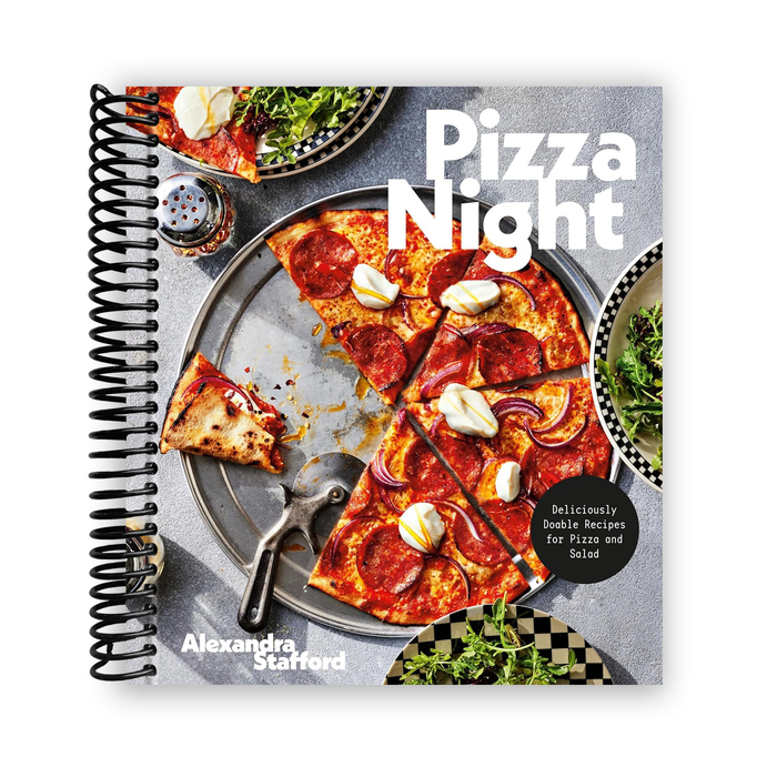 Pizza Night: Deliciously Doable Recipes for Pizza and Salad (Spiral Bound)