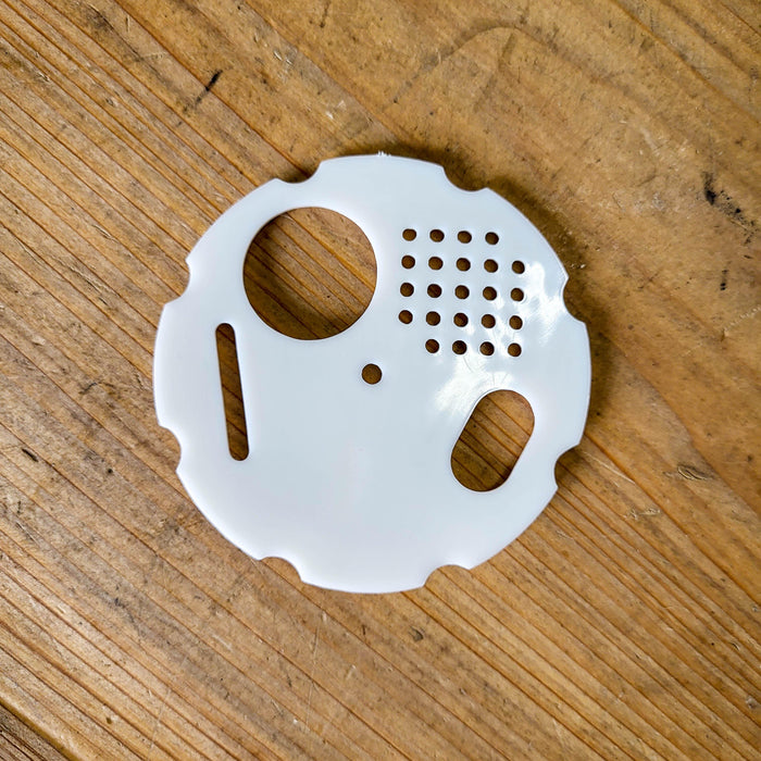 Plastic, Round Disc Entrance Reducer