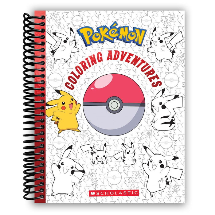 Pokemon Coloring Adventures (Spiral Bound)