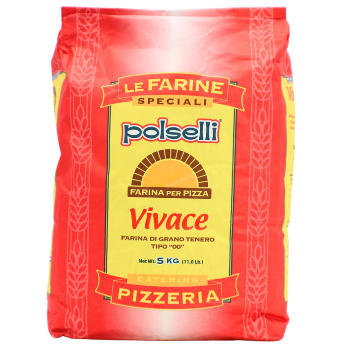 Polselli, Vivace Tipo 00 Pizza Flour, 11lb (5 kg)