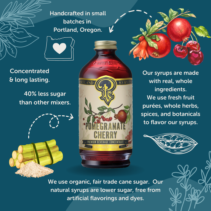 Pomegranate Cherry Syrup