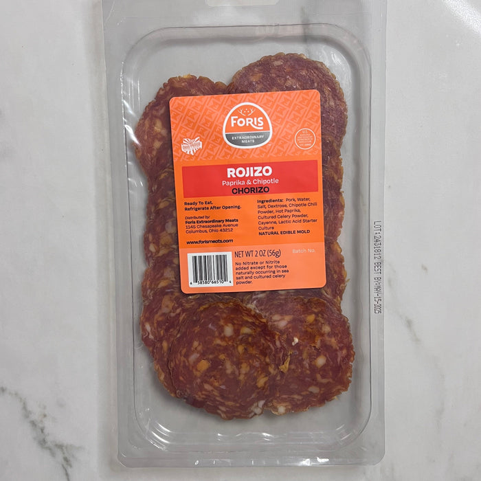 Rojizo Chorizo Pre-Sliced Tray