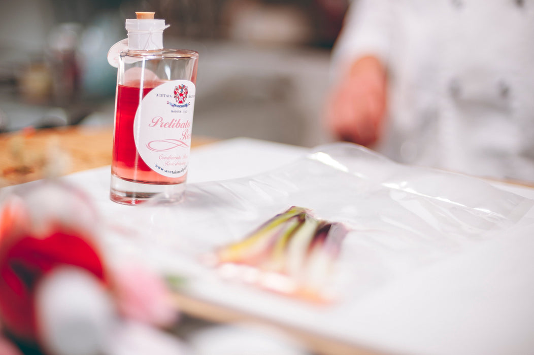 Acetaia Malpighi Prelibato Rosé Balsamic Vinegar — Pink Italian Condimento, Delicate & Fruity