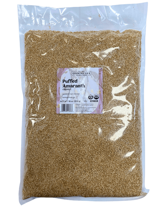 Puffed Amaranth, Organic