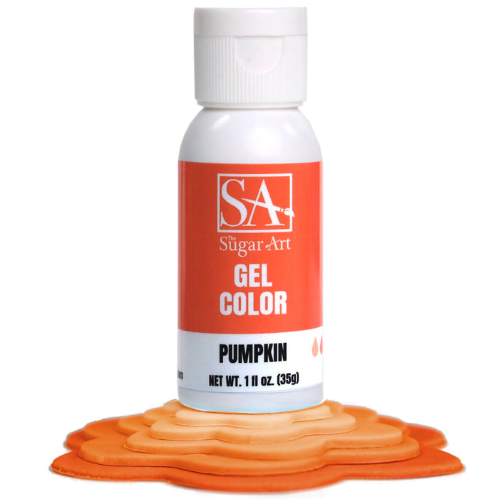 Pumpkin Orange Gel Food Color