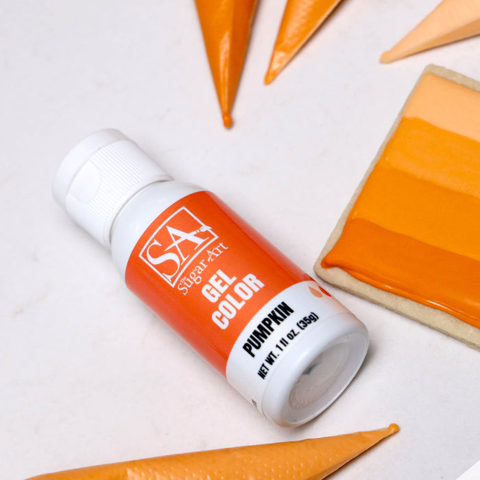Pumpkin Orange Gel Food Color