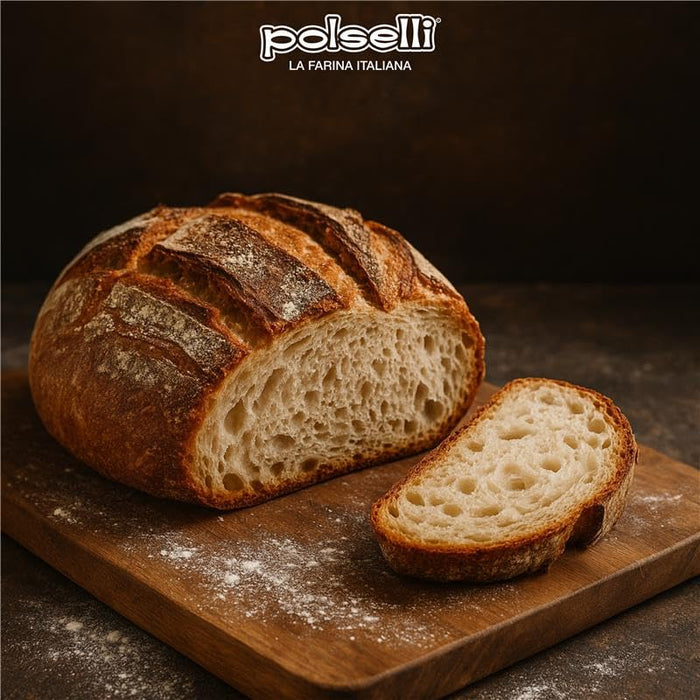 Polselli PuroGrano, Soft Wheat Flour Type 1 – 5kg (11 lb)