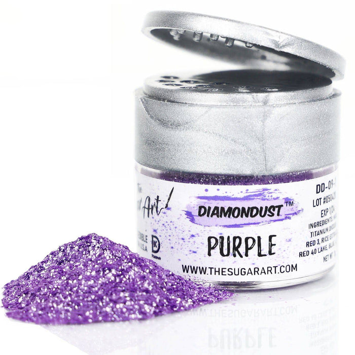 Purple Edible Glitter
