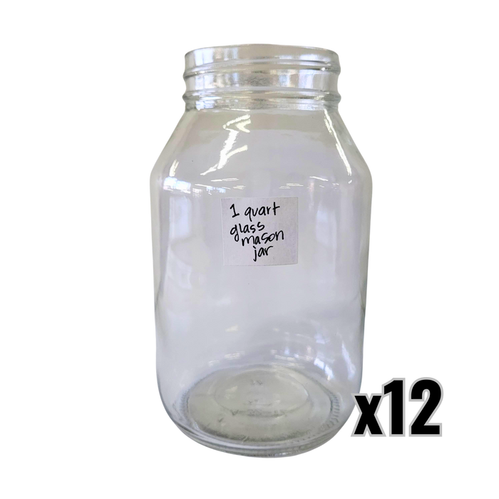 Quart Glass Mason Jar - 32 oz